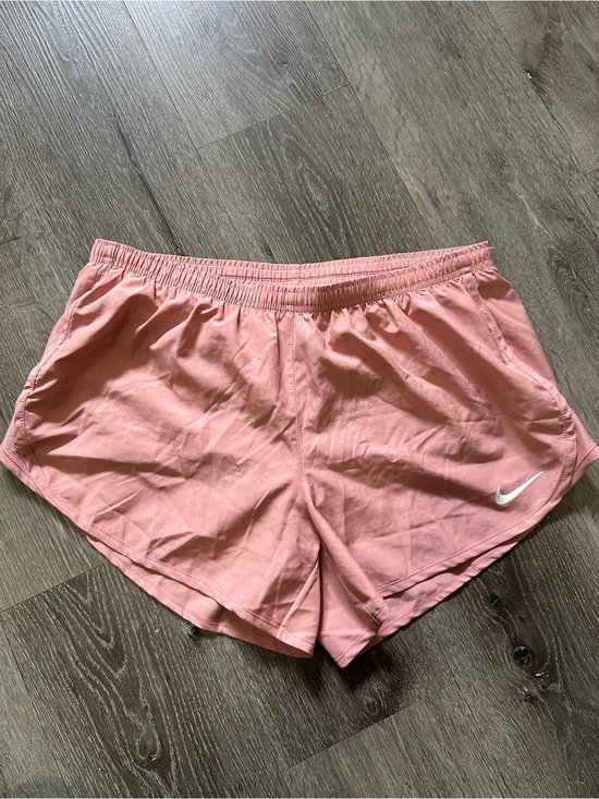 Nike Pants - Nike Women's Coral Athletic Running Shorts with White Swoosh